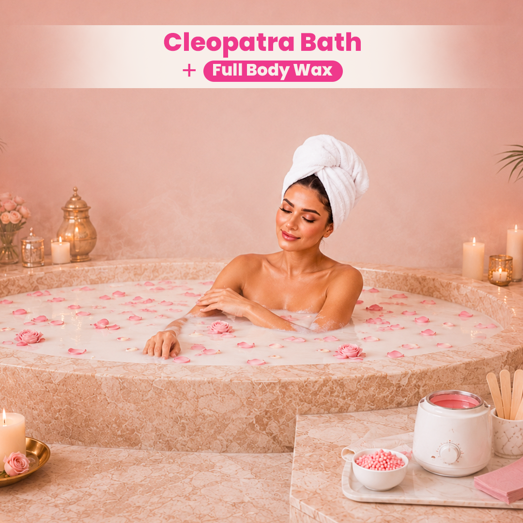 Cleopatra-Bath+Full Body Wax