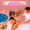 Blue Gold Bath + 25-Min Relaxation Massage