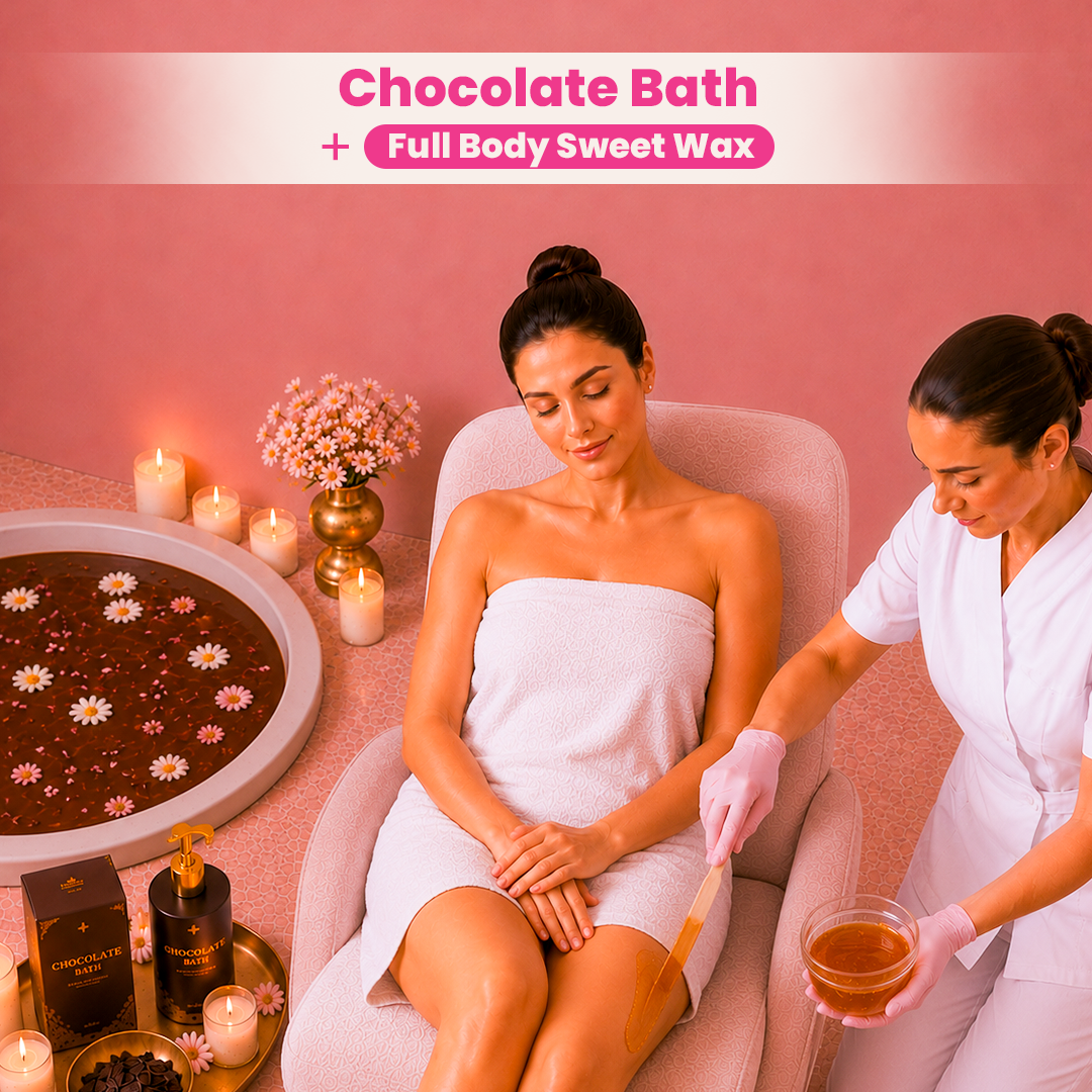 Chocolate Bath + Full Body Sweet Wax