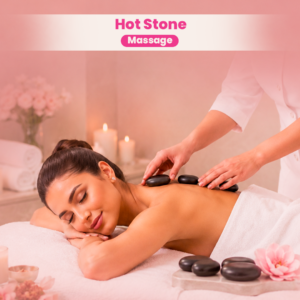 Hot Stone Massage – 60 to 75 Min